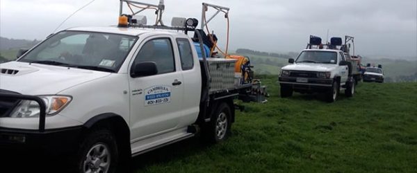 4x4 GSP equipped 9 metre hydraulic boom